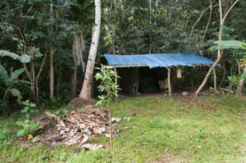 abri de clandestin sur Mayotte